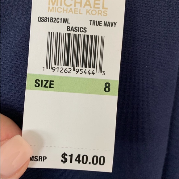 NWT Navy Michael Kors Vest size 8 - Picture 3 of 4